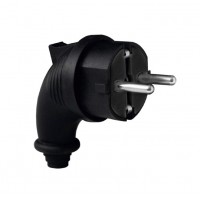 Вилка TNSy RUBBER з боковим вводом та заземленням IP44 (TNSy5000073)