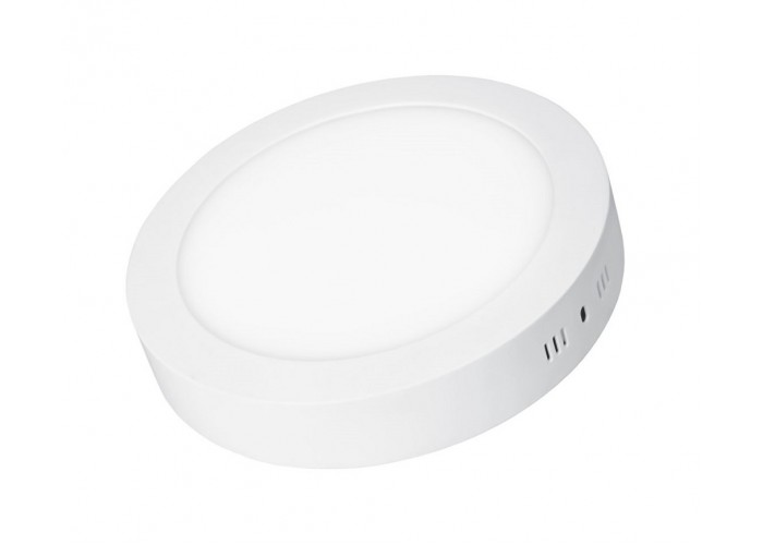 Светильник накладной LED Round Downlight 24W-220V-1700L-4000K Alum