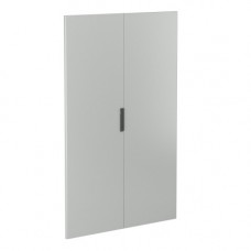 Дверь сплошная для шкафов DAE/CQE, 2000x1400мм, двустворчатая, R5CPE20140, ДКС