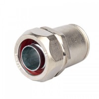 Муфта металлорукав DN 26-жесткая труба д.25мм, IP66/IP67, никелированная латунь, 6117-2527, ДКС