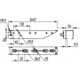 BBF5030 Консоль быстрой фиксации BBF, L300, толщ.1,5 мм ДКС