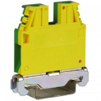 TEC.6/O зажим для заземления желт. зелен 6 мм2, ZTO120, ДКС