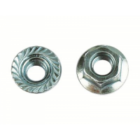 Гайка с насечкой, препятствующая откручиванию М8, inox, CM100800INOX, ДКС