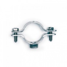 Хомут трубный 3/4'' (25-30 мм) М8 оцинкованная сталь, 6040-P34, ДКС