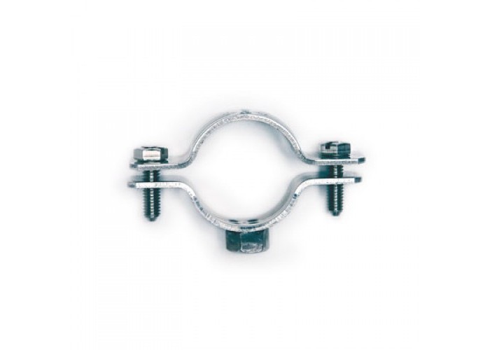 Хомут трубный 3/4'' (25-30 мм) М8 оцинкованная сталь, 6040-P34, ДКС