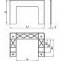 AL704-S 27W Встраиваемый светодиодный светильник Ферон [01778] Feron