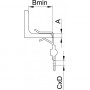 Крепеж для монтажной ленты к балке 10-15мм., CM616015, ДКС
