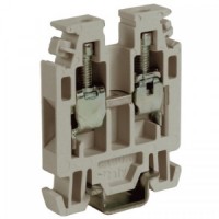 RN.2/GR, проходной мини-зажим серый, 400V, 24A 2,5 mm2 ZRN500GR ДКС