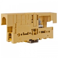 GPM.95/BB/FIX, силовой зажим бежевый крепление на Дин-рейку 1000V, 269A 95 mm2 ZGP100 ДКС