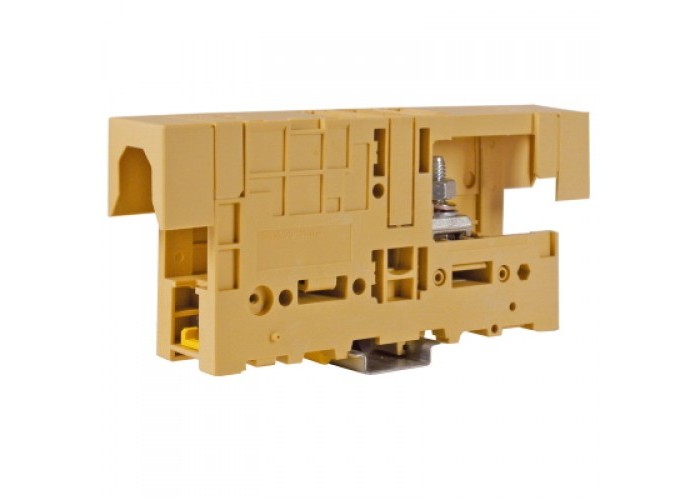 GPM.95/BB/FIX, силовой зажим бежевый крепление на Дин-рейку 1000V, 269A 95 mm2 ZGP100 ДКС