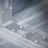 Прямой соединитель для тяжёлых шкафов CQE, 4шт., R5KRE65, ДКС