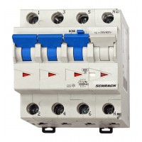 АВДС Schrack BO667806 6кА 6А 30мА 3P+N х-ка C тип A