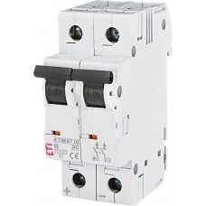 Автоматичний вимикач ETI 002128720 ETIMAT 10 DC 2p 40A (6kA)