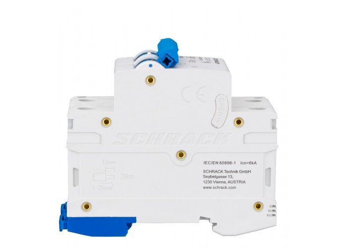 Автоматичний вимикач Schrack AM617640 6кА 40А 1P+N C