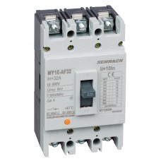 Автоматичний вимикач в литому корпусі АF типу Schrack MY132838B 18кА 32А 3P