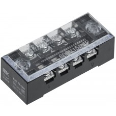 Блок затискачів IEK YZN41-04-001-K02 БЗН ТВ-1504 1.5мм² 15A 4 пари