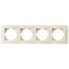 Чотиримісна рамка ABB Cosmo 612-010300-228 (бежева)
