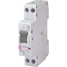 Диференціальний автомат ETI 002175722 KZS-1M SUP C 10/0.03 тип A (6kA) з верхнім підключенням