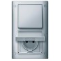 Двухместная рамка с винтовым креплением Schneider Electric Aquadesign MTN401260 (алюминий)