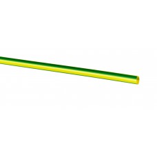 Жовто-зелена термозбіжна трубка IEK UDRS-D4-1-K52 ТТУ 4/2 (1м)