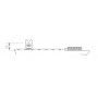 Коньковий тримач дроту OBO Bettermann (5203023) 132 U-CU