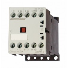 Контактор Schrack LSSD091G 17-30В DC 1НО 4кВт 9А 3P розмір 00