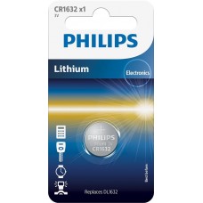 Літієва батарейка Philips CR1632/00B Lithium CR 1632 BLI 1