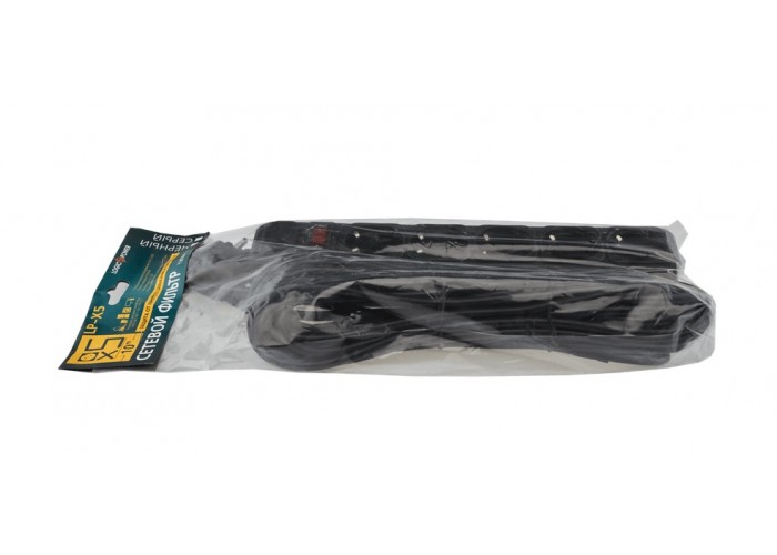 Мережевий фільтр LogicPower LP-X5, 5 місць, 10м