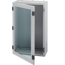 Металевий бокс Hager FL155A Orion Plus IP65 прозорі двері 350x300x200мм