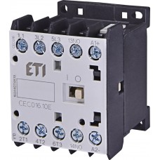 Мініатюрний контактор ETI 004641086 CEC 16.10-24V-50/60Hz (16A; 7.5kW; AC3)