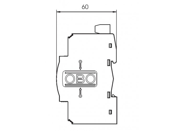 Обмежувач перенапруг OBO Bettermann (5093662) Тип I+II V50-B+C 3+NPE+FS