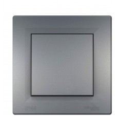 Одноклавішний вимикач Schneider Electric Asfora EPH0100262 (сталь)