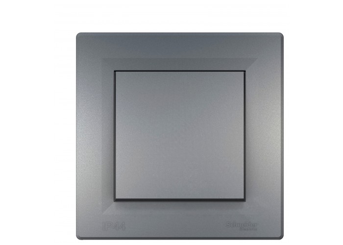Одноклавишный выключатель Schneider Electric Asfora EPH0100262 (сталь)