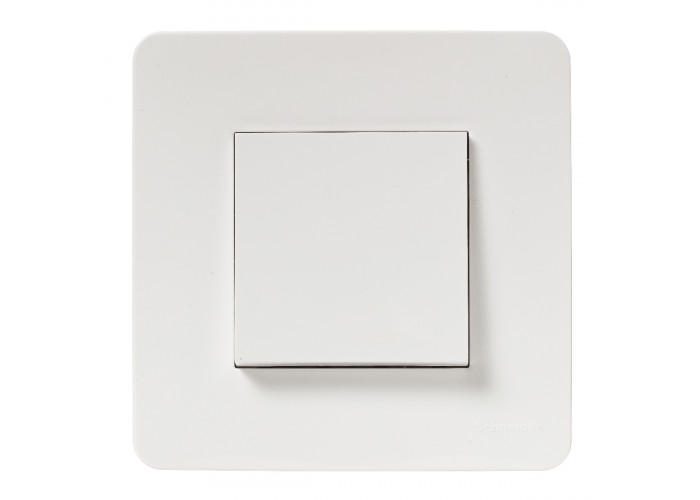 Одноклавишный выключатель Schneider Electric NU320118 (схема 1) 10А 2М (белый)