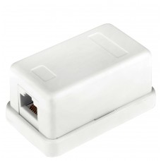 Однопортова розетка LogicPower LP2309 (LP-112) RJ-45 Cat.5e UTP