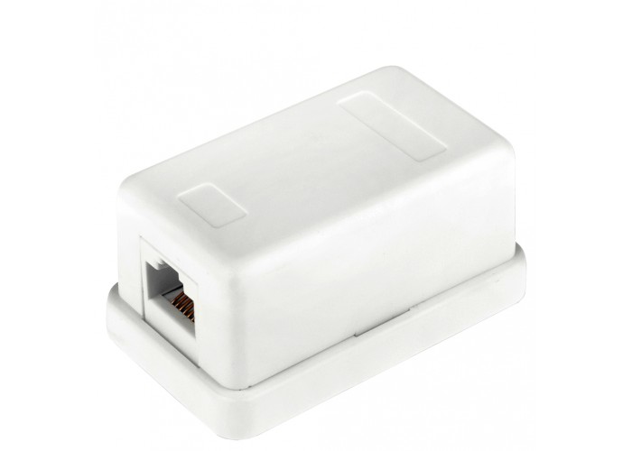 Однопортова розетка LogicPower LP2309 (LP-112) RJ-45 Cat.5e UTP