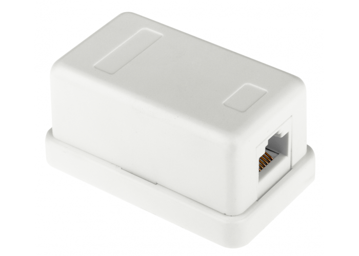 Однопортова розетка LogicPower LP2309 (LP-112) RJ-45 Cat.5e UTP
