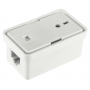 Однопортова розетка LogicPower LP2309 (LP-112) RJ-45 Cat.5e UTP