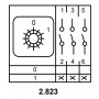 Пакетний перемикач Аско-Укрем ПКП Е9 2.823 A0110010011 (1-0 3 полюси)