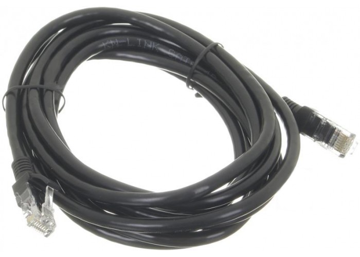 Патч-корд EMT 4-0244 UTP RJ-45 cat.5e 10м (чорний)