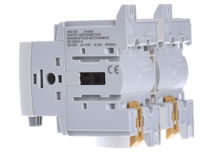 Переключатель Hager HIM302 I-0-II 20А 400/690В 3P 5м
