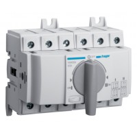Перемикач Hager HIM306 I-0-II 63А 400/690В 3P 6м