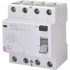 Диференційне реле ETI 002062154 EFI-4 100 0.3 тип A (10kA)