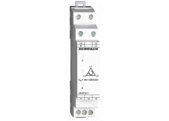 Реле контролю фаз Schrack Technik URAP3011 400/230В AC 1ПК 5А