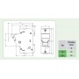 Роз'єднувач ETI 002560201 EFH 14 1P 50A 1000V DC
