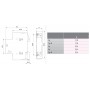 Роз'єднувач запобіжник ETI 002530002 PCF 8 1P+N 400V