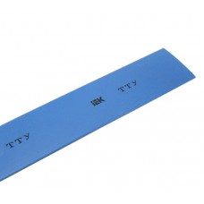 Синя термозбіжна трубка IEK UDRS-D22-1-K07 ТТУ 22/11 (1м)