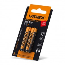 Сольова батарея Videx R03P AAA (R03P/AAA 2pcs SB) 2 шт