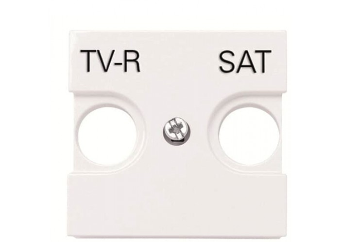 Центральна плата TV-R SAT розетки ABB Zenit 2CLA225010N1101 N2250.1 BL (білий)