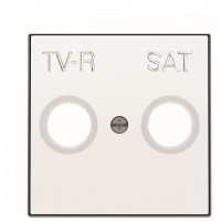 Центральна плата TV/R+SAT розетки ABB Sky 2CLA855010A1101 8550.1 BL (білий)